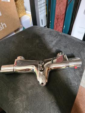 Douchekraan bor badkamer