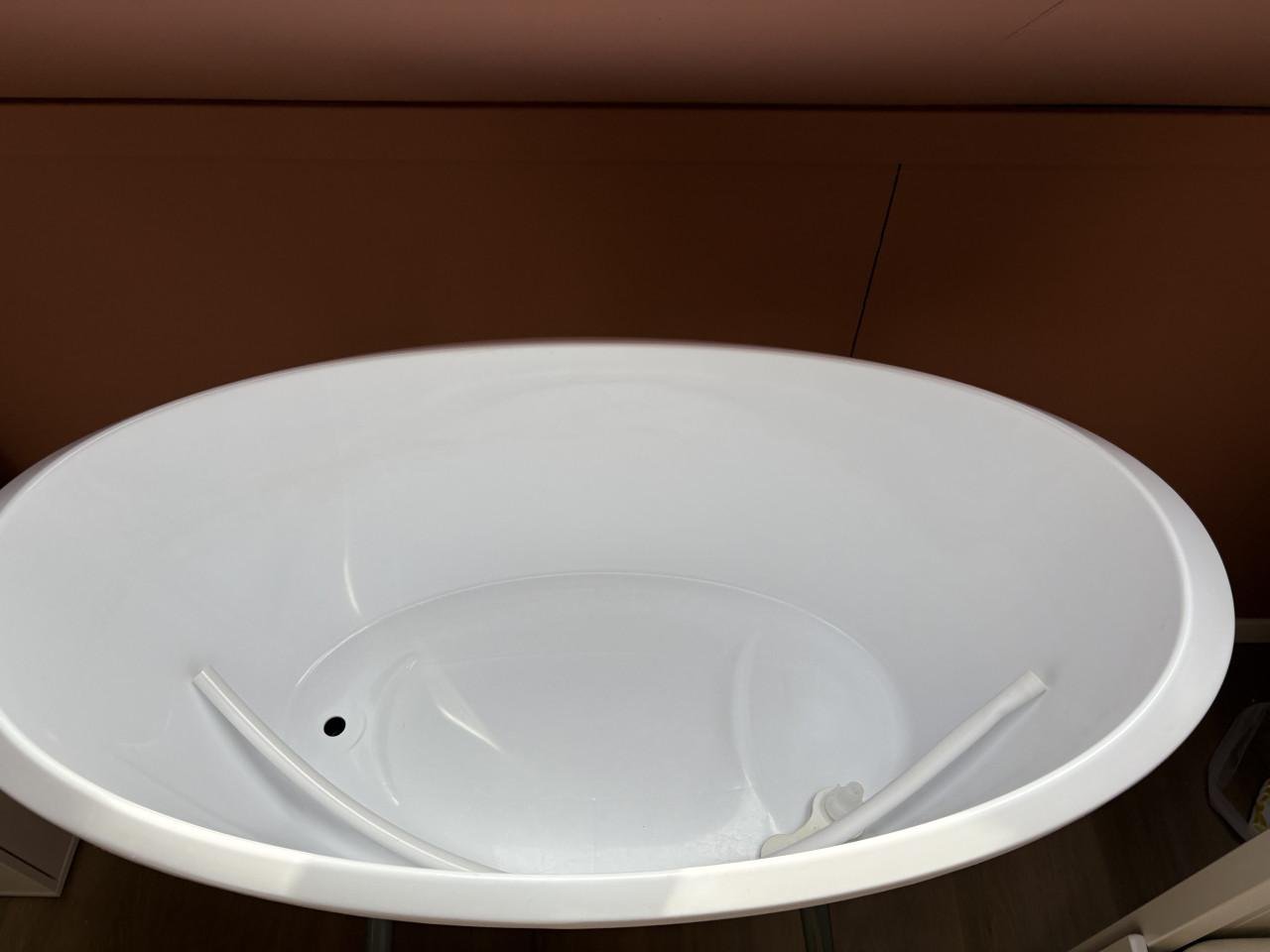 Baby badje op standaard