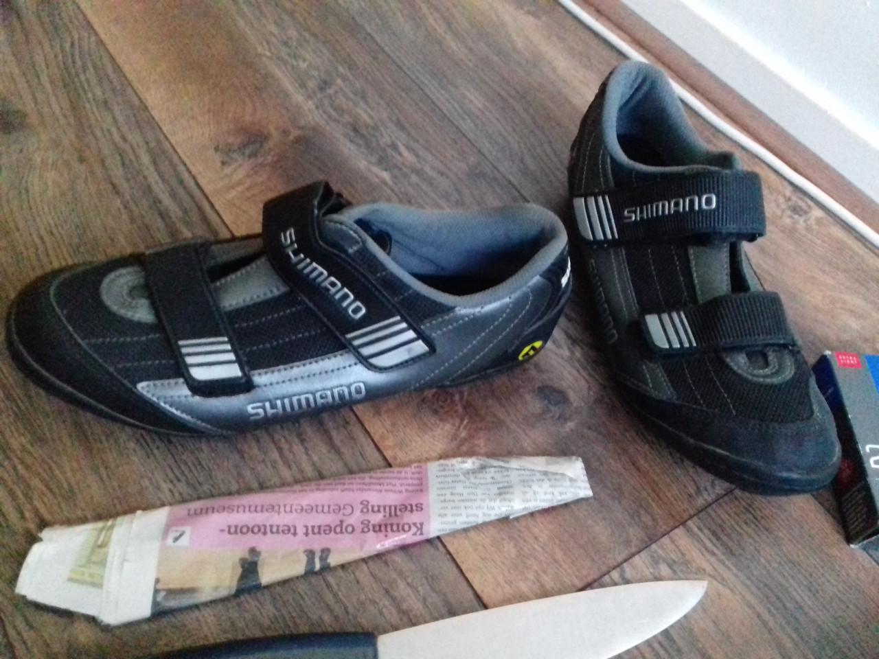 Shimano SH-M072 mountainbike- racefietsschoenen. Maat 44 / 10