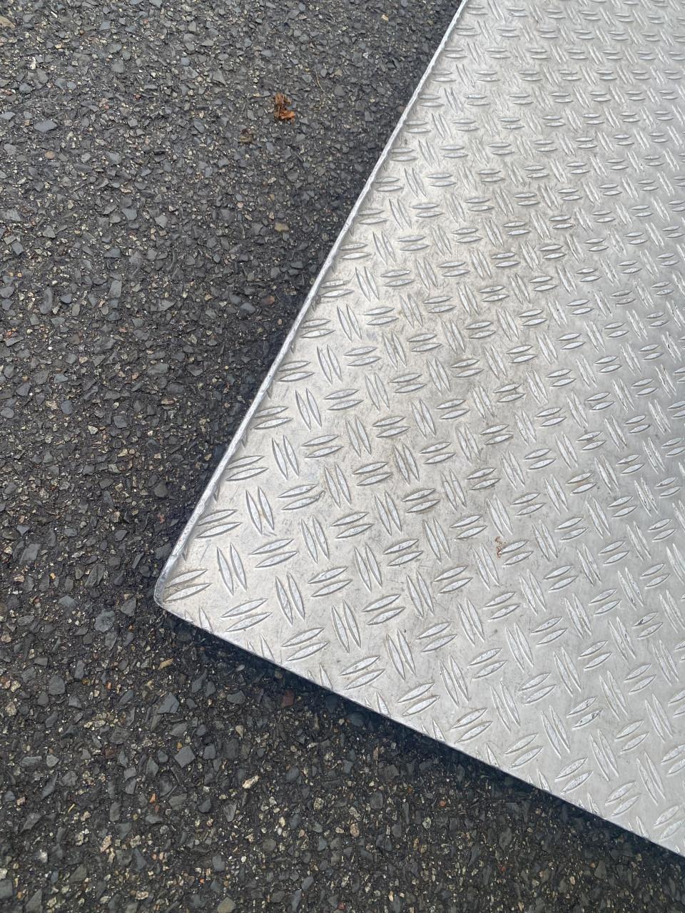 Professionele aluminium oprijplaat 200x70 - rijplaat
