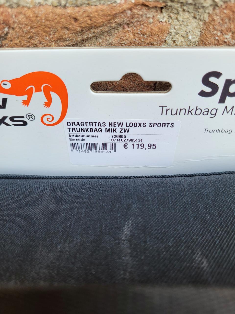 Bagagedrager tas new looks trunk bag