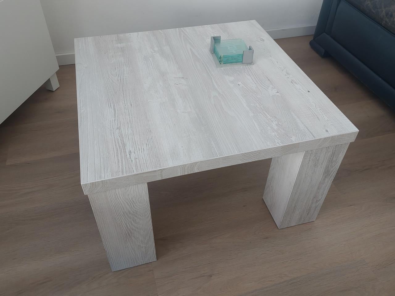Vierkante salontafel Beuken