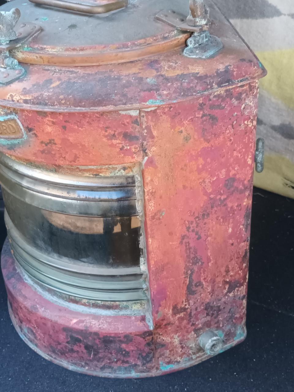 Grote scheepslamp