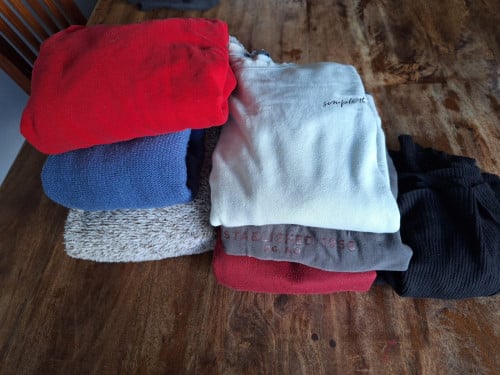 7 sweaters en truien maat M (36/38)