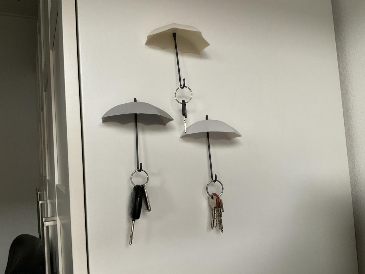 Sleutel haakjes paraplu