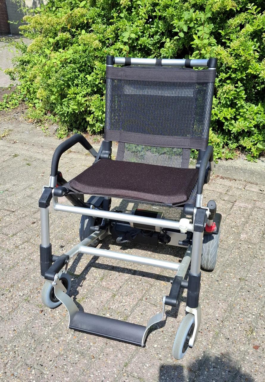 Zinger elektrische, inklapbare rolstoel