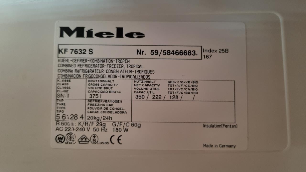 Miele KF7632 S koel-/vriescombinatie