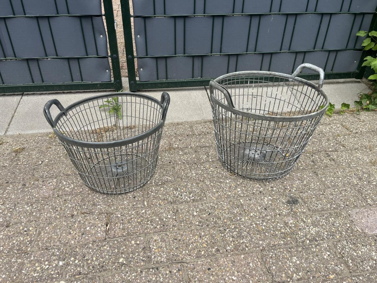 Aardappelmand, staal, verzinkt