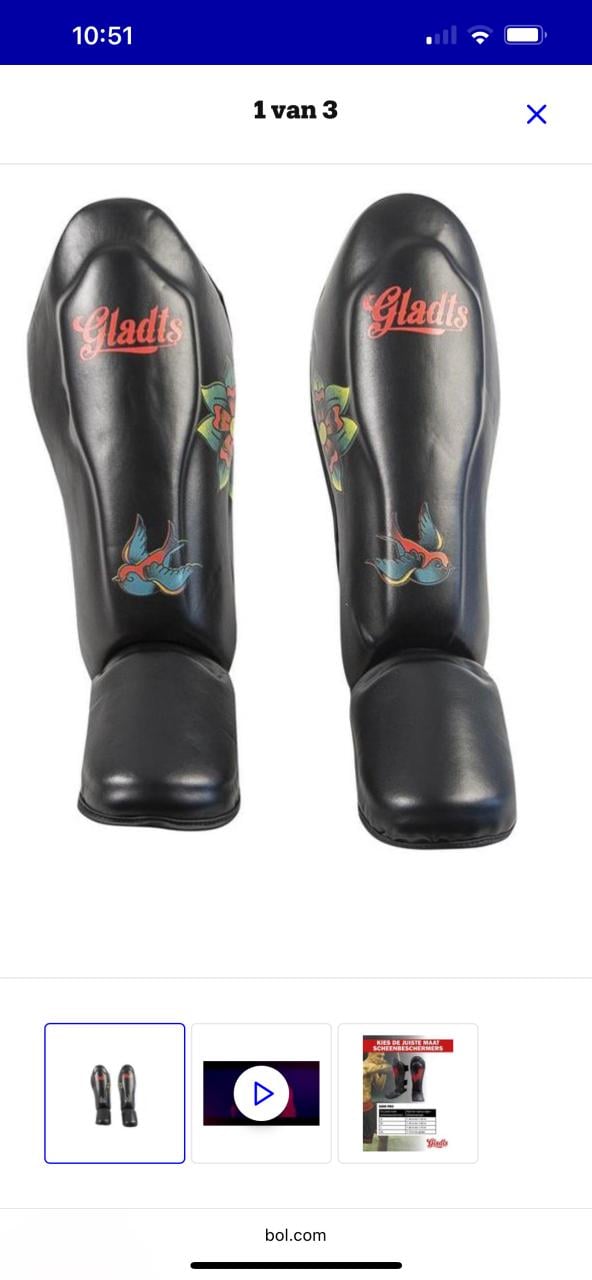 Bokshandschoenen en scheenbeschermers