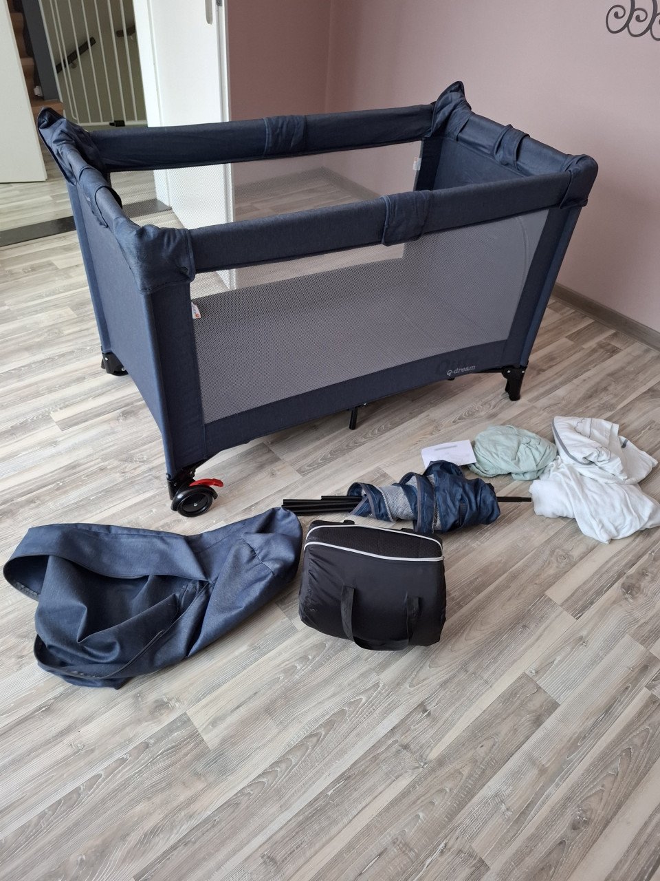 Campingbed qute inclusief toebehoren