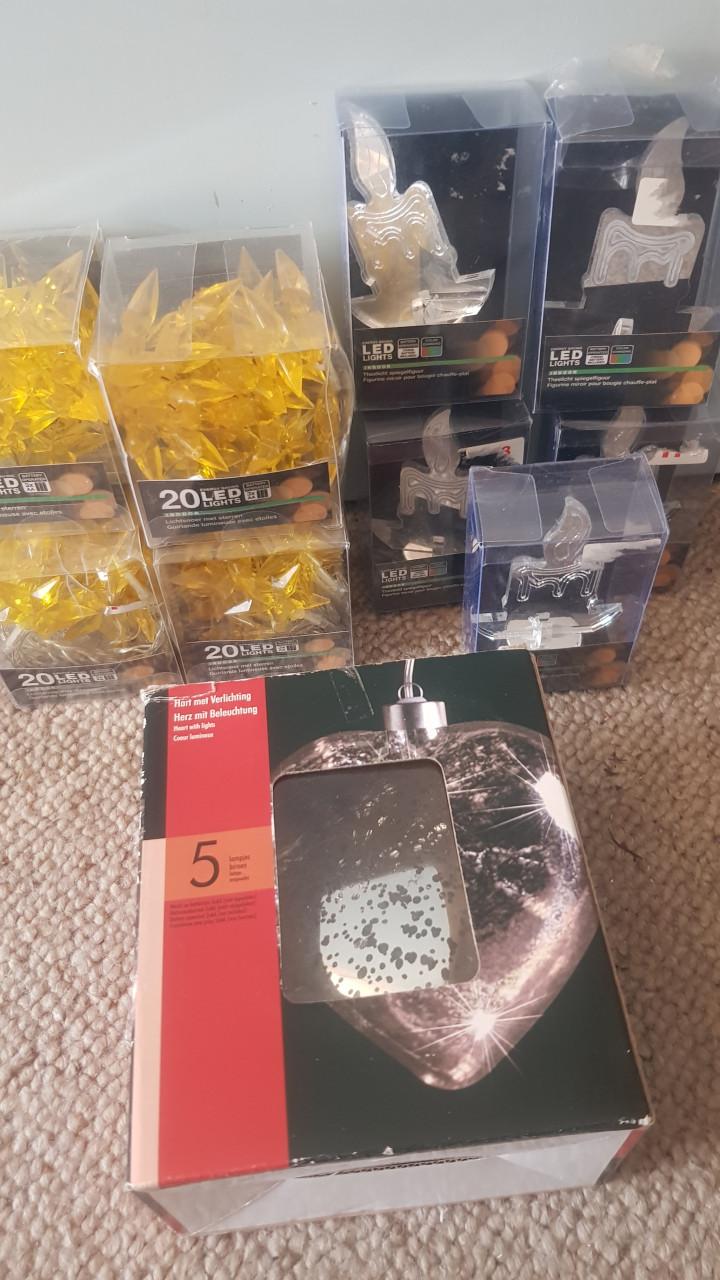 Diverse led kerstverlichting nieuw