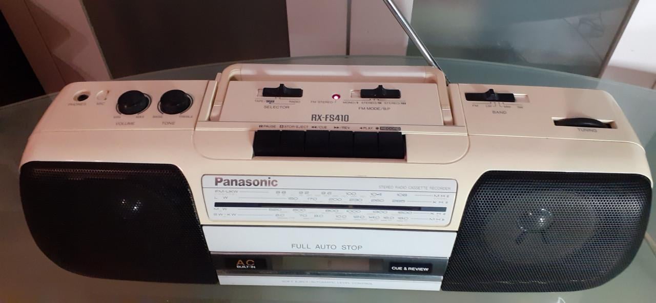 Draagbare radio panasonic RX-FS410 prijs  € 10,00