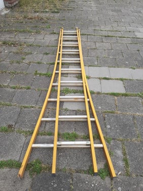 Schuifladder als nieuw