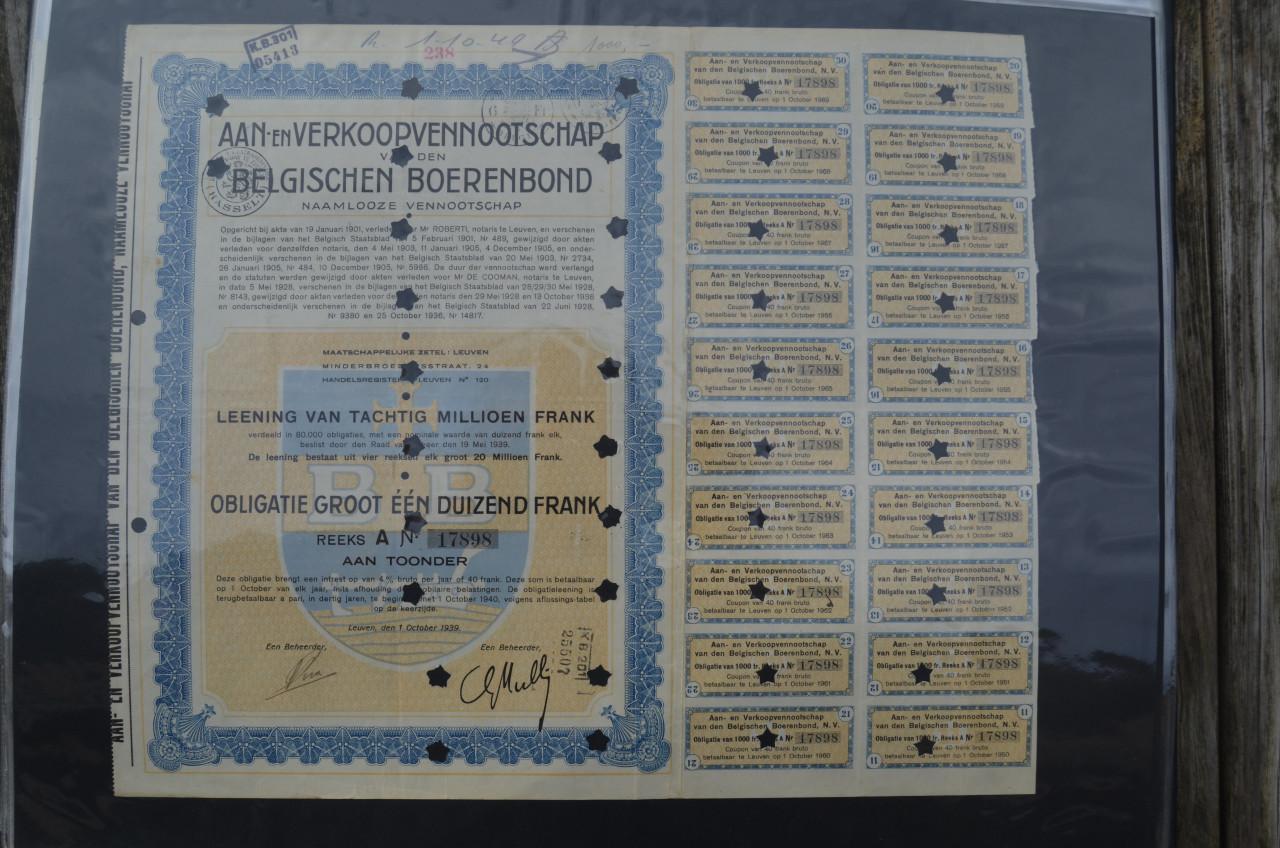 Diverse aandelen / obligaties / pandbrieven etc. (1)