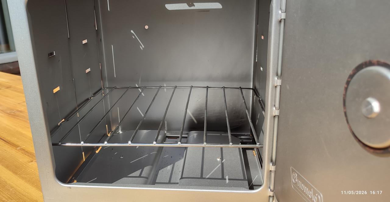 Coleman draagbare campingoven met thermometer + plank
