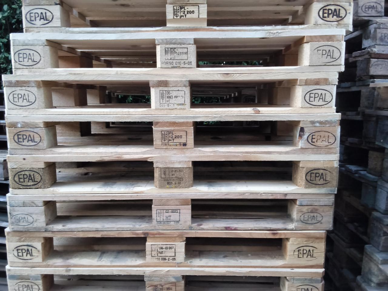 Europallets, gratis levering