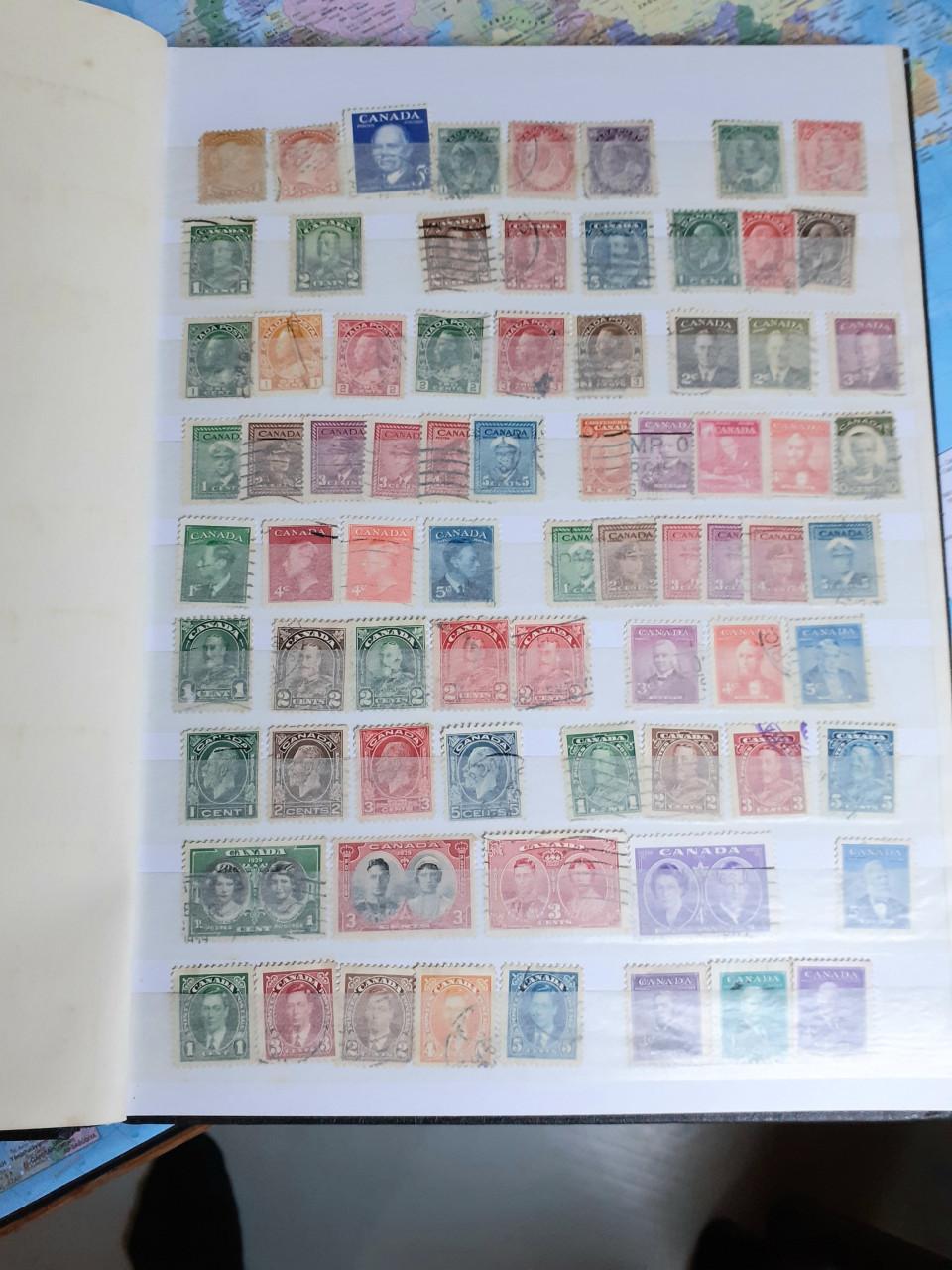 Canada 1930 / 2000 in album  Allemaal Canadese postzegels -oude postzegels