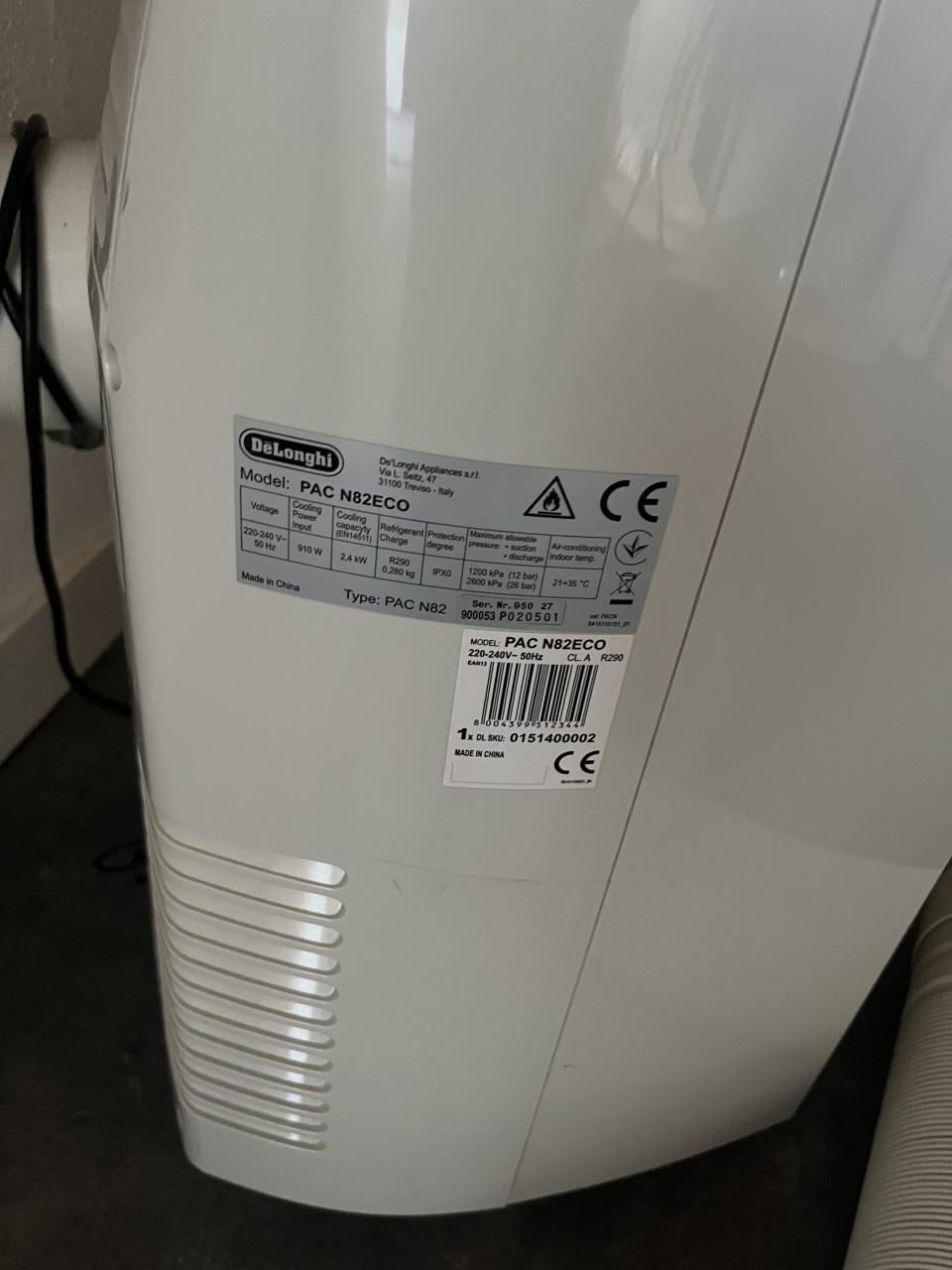 Mobiele airco van DeLongi