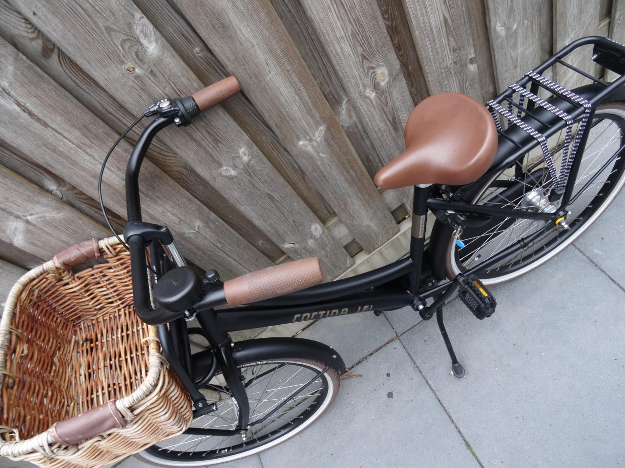 🚲 Cortina U4 Transportfiets – 24 inch – 3 versnellingen – nieuw model 🖤