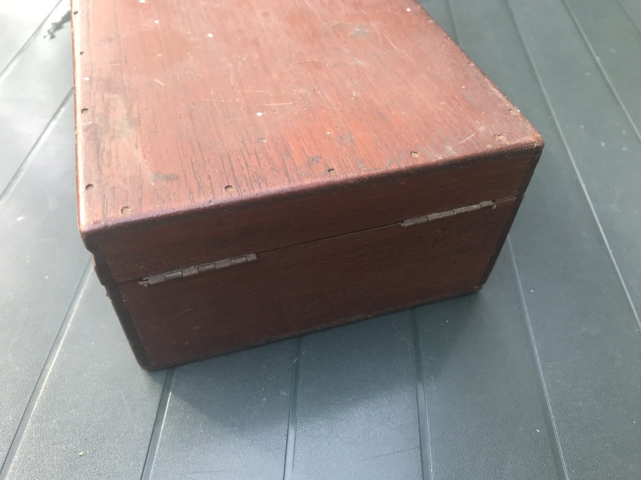 Scheer koffertje,brocante