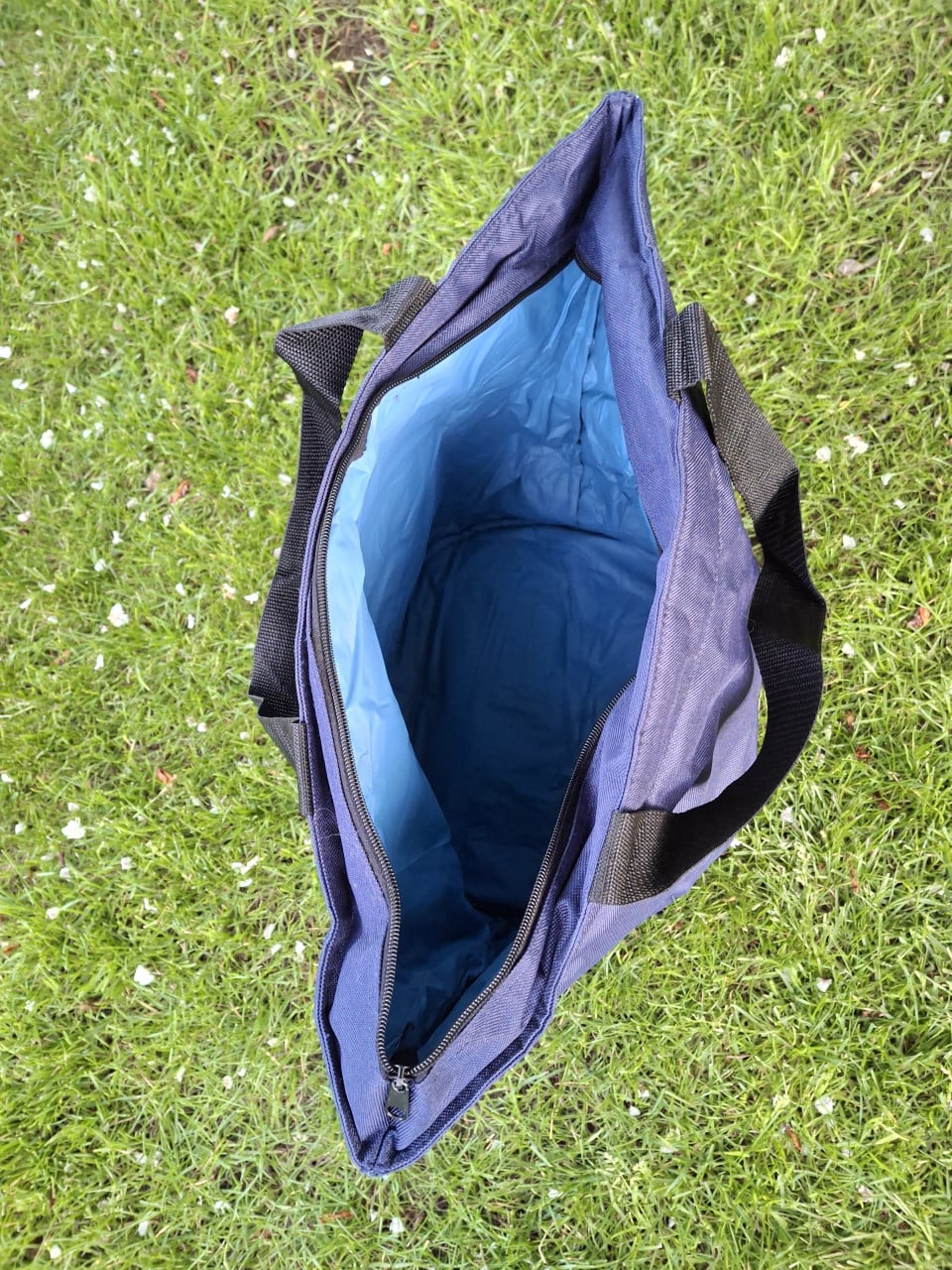 Donkerblauwe koeltas