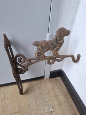 Gietijzeren plantenhouder