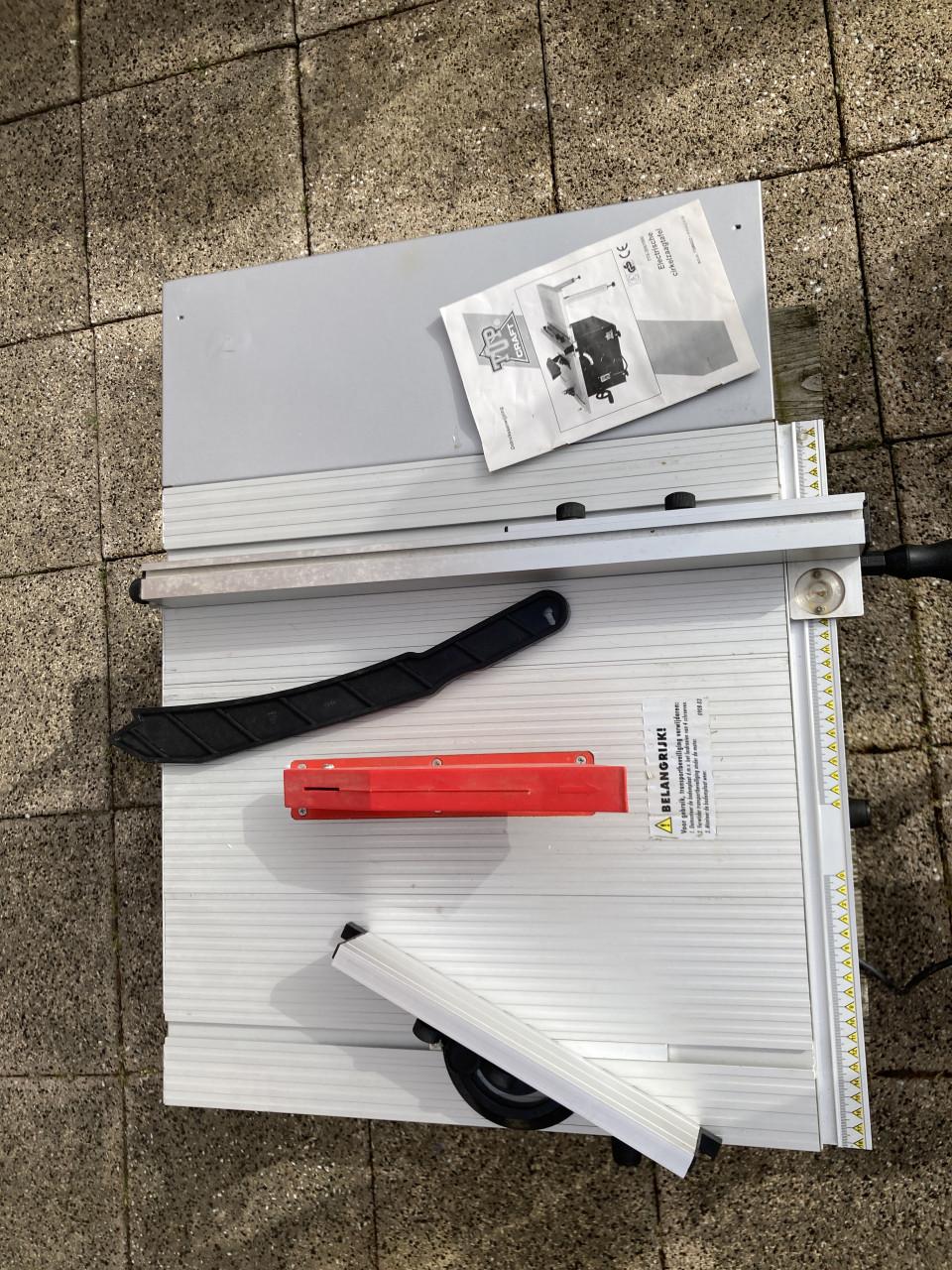 Cirkelzaag tafel Topcraft zgan