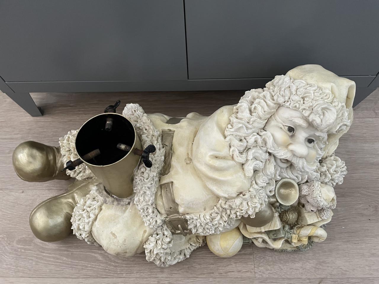 Kerstboom standaard kerstman