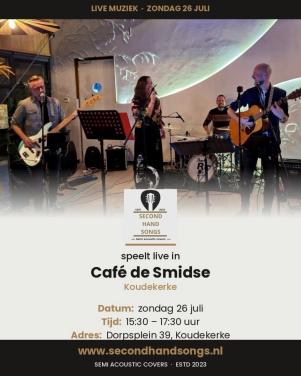 Live muziek in Koudekerke vanmiddag!