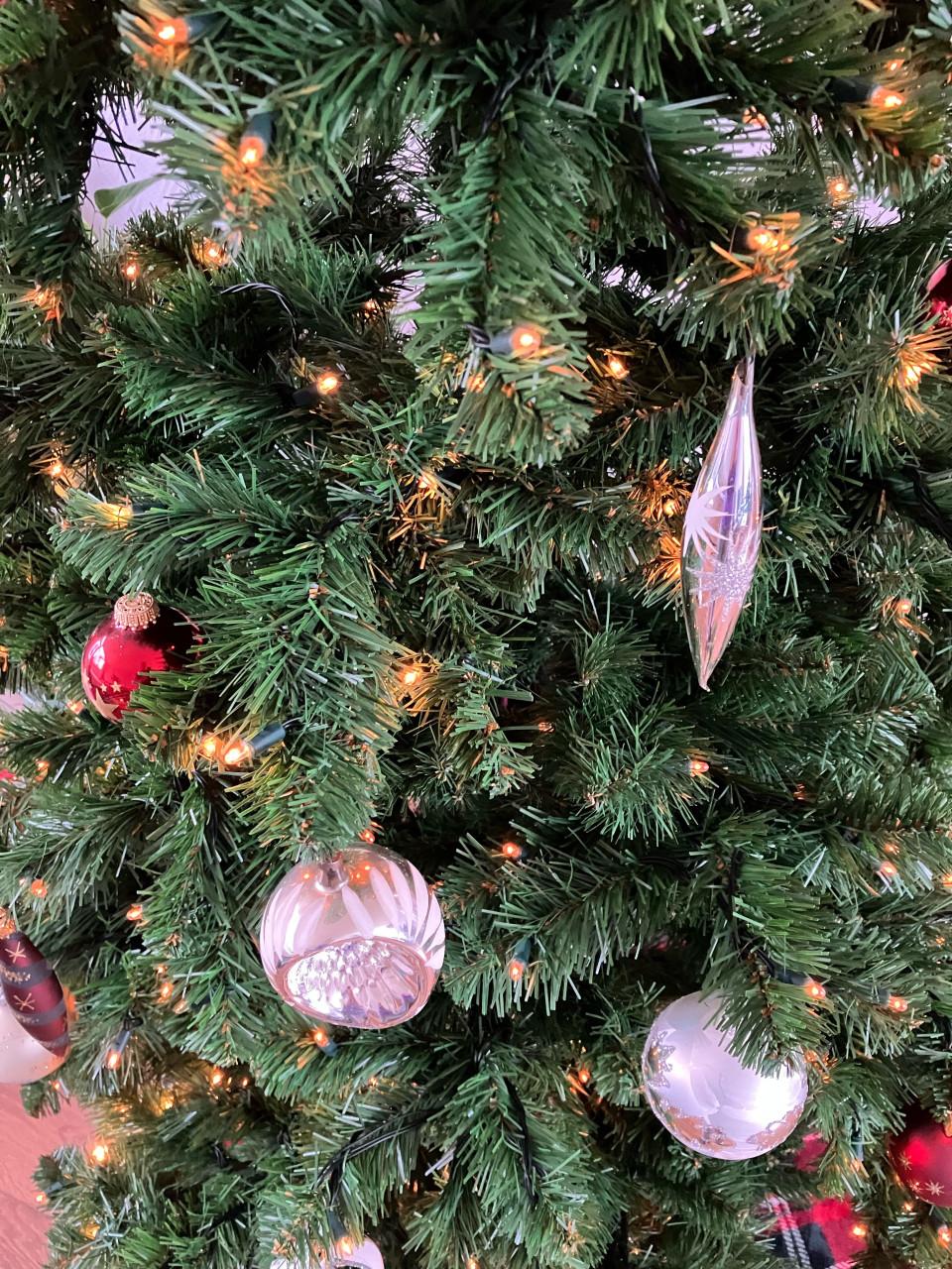 Kunst kerstboom 215cm met 400 lichtjes