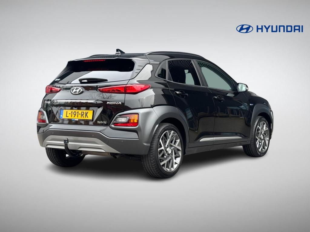 Hyundai Kona 1.6 gdi hev premium meest luxe uitvoering incl. trekhaak!