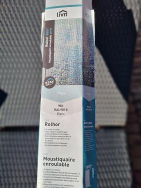 Nieuwe onderdelen rolhordeur Livn easy wit 205 cm x 105 cm