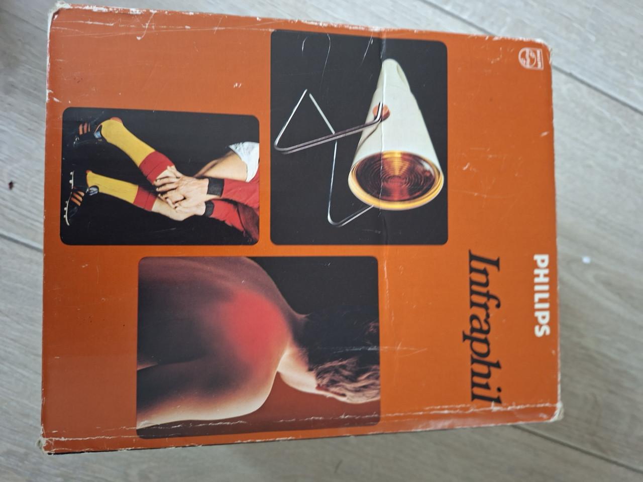Vintage Philips Infraphil infraroodwarmtelap