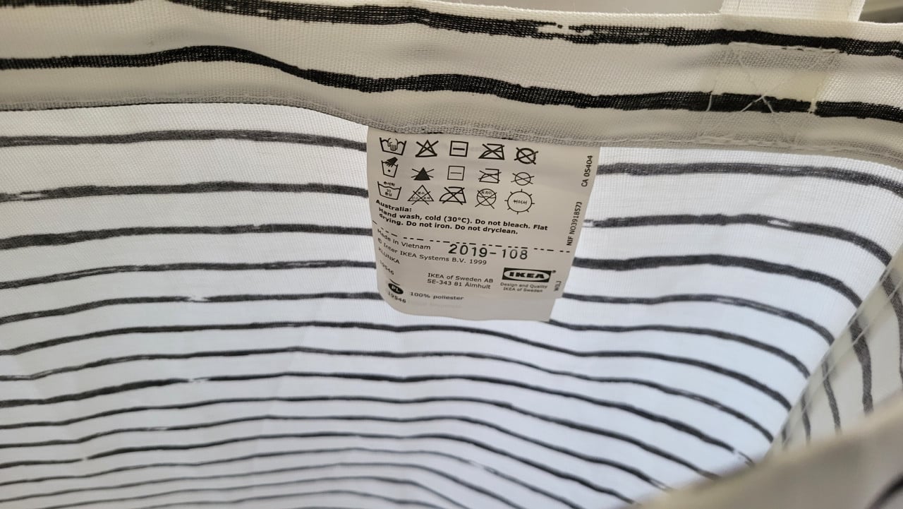 IKEA wasmand / waszak KLUNKA 60 l - NIEUW