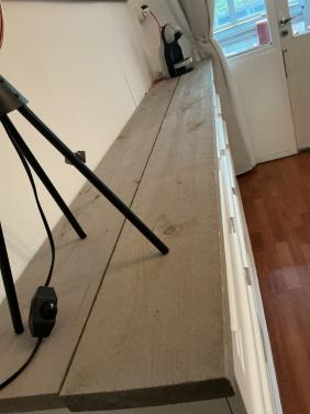 2 steigerhouten planken