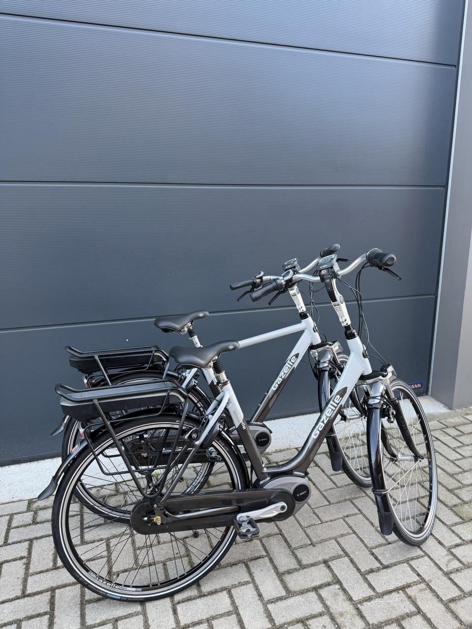 Set Gazelle Orange middenmotor elektrische fiets 400WH