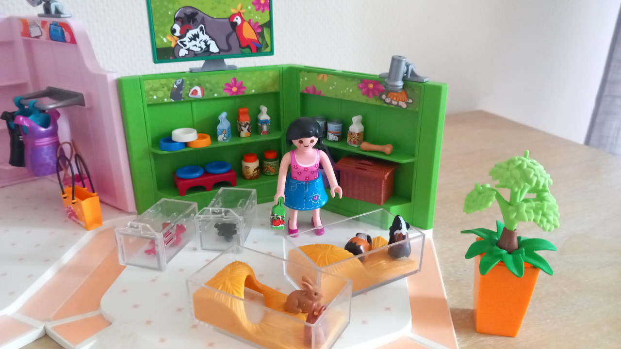 Playmobil winkelcentrum setnr 9078
