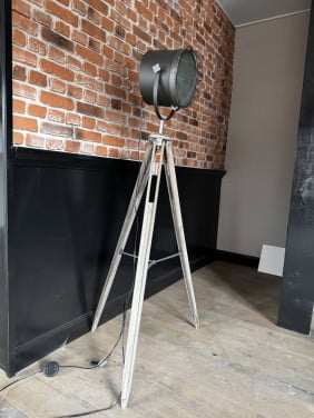 Industriële staande lamp