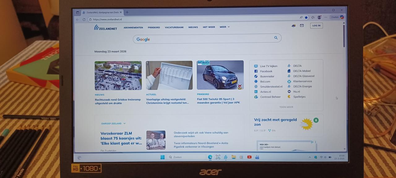 Laptop Acer Aspire3 A315(Nieuwstaat).