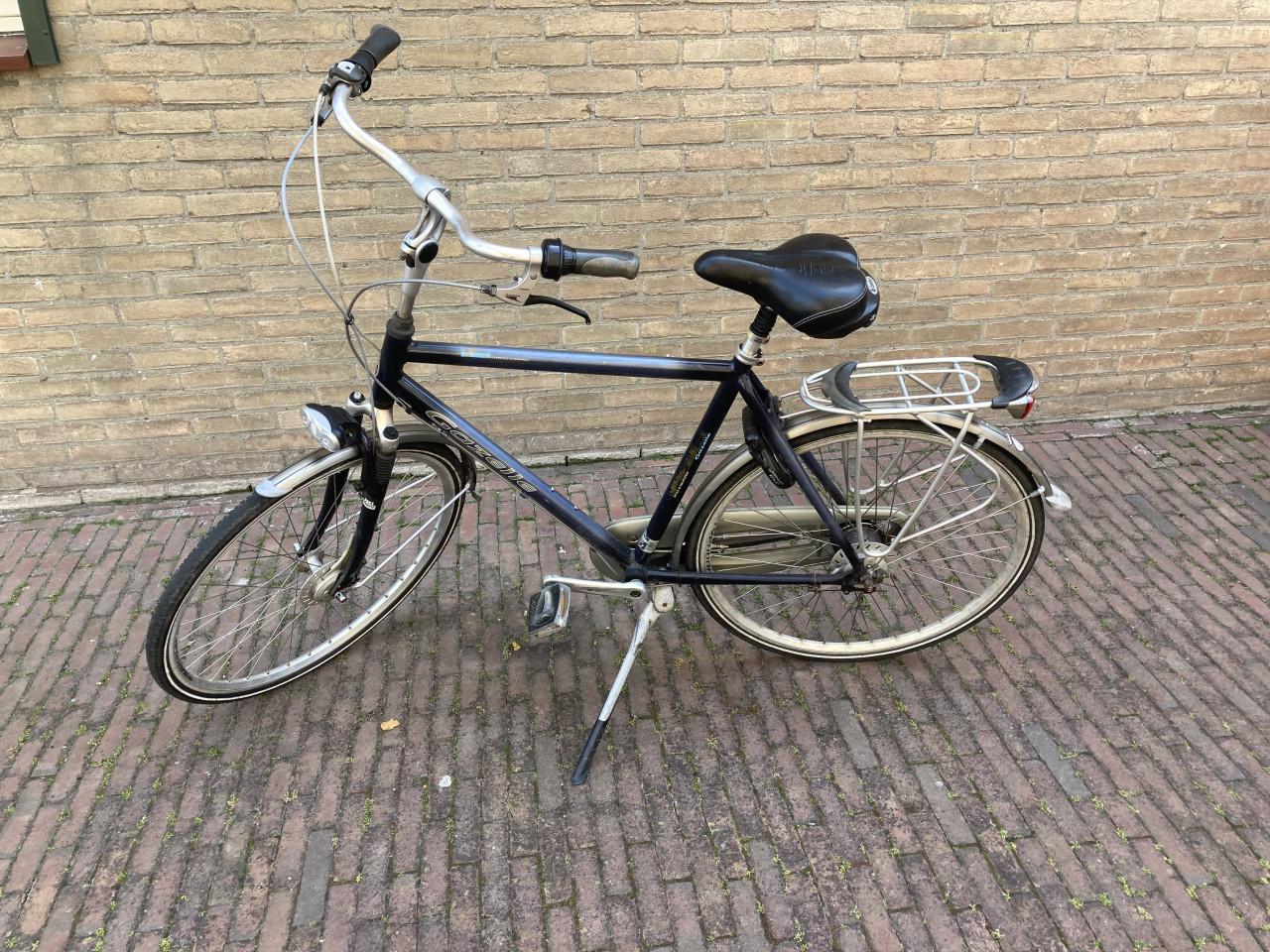 Gazelle Davos heren stationsfiets met nexus 8 versnellingen