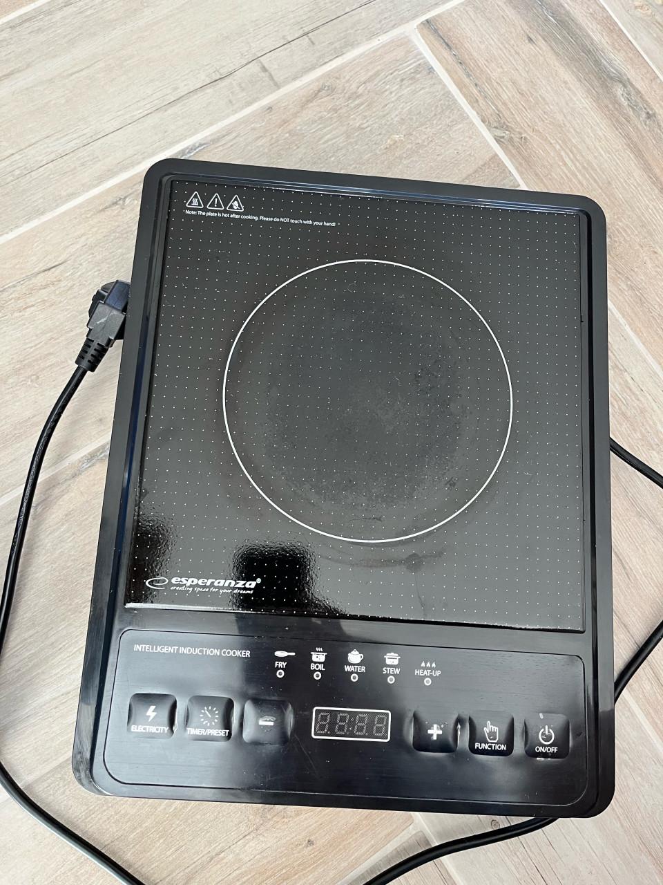 Inductie kookplaat vrijstaand