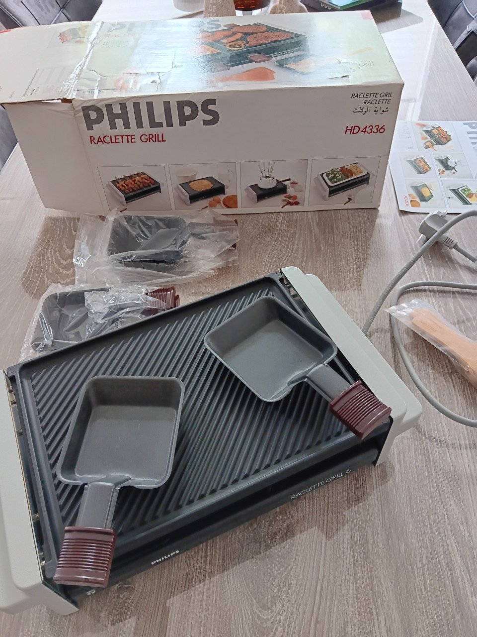 Philips raclette grill