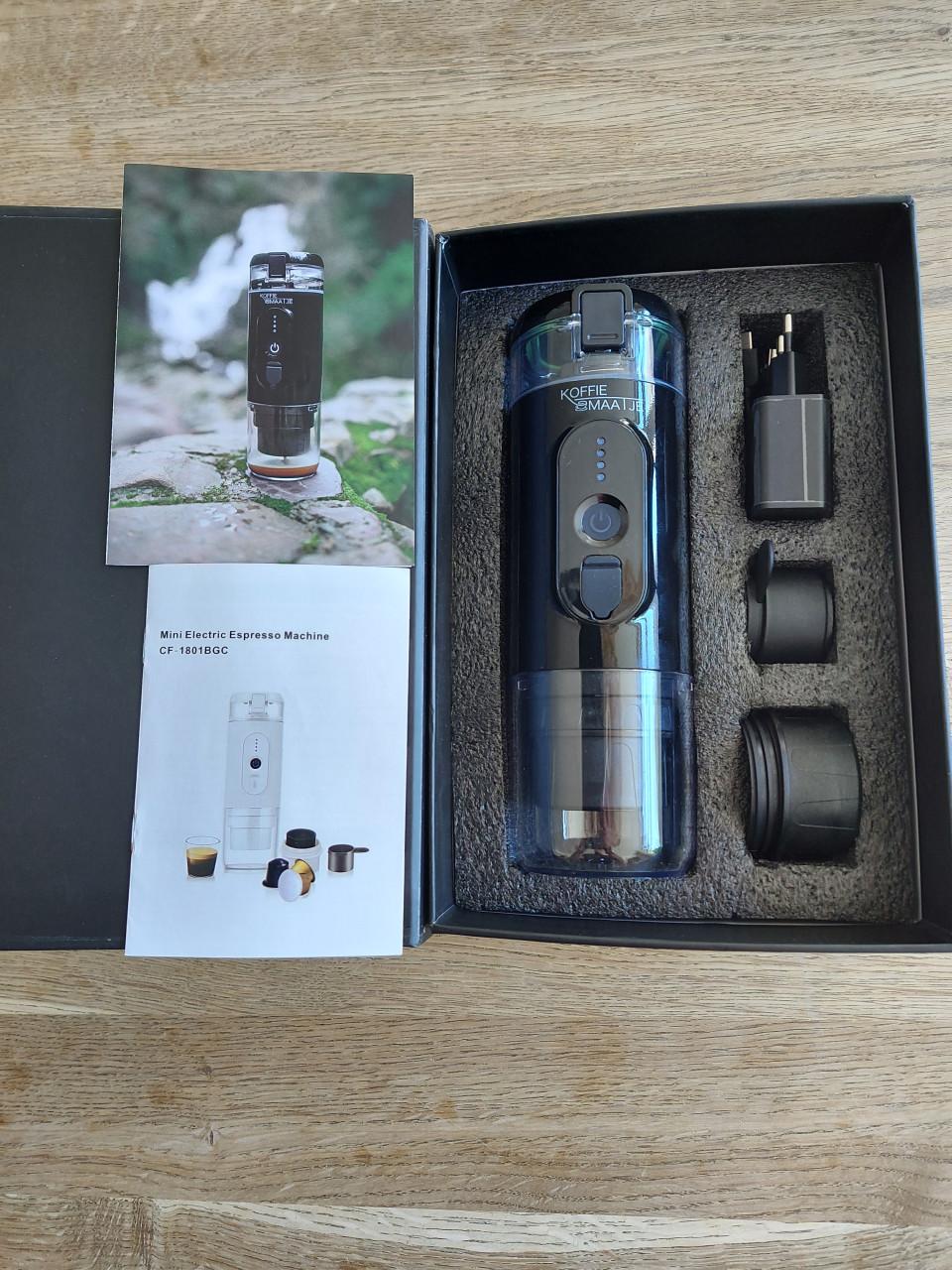 Mobiel koffieapparaat koffiemaatje koffiemachine