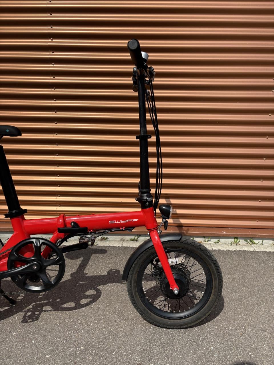 Nette swyff Aero 16 elektrische vouwfiets