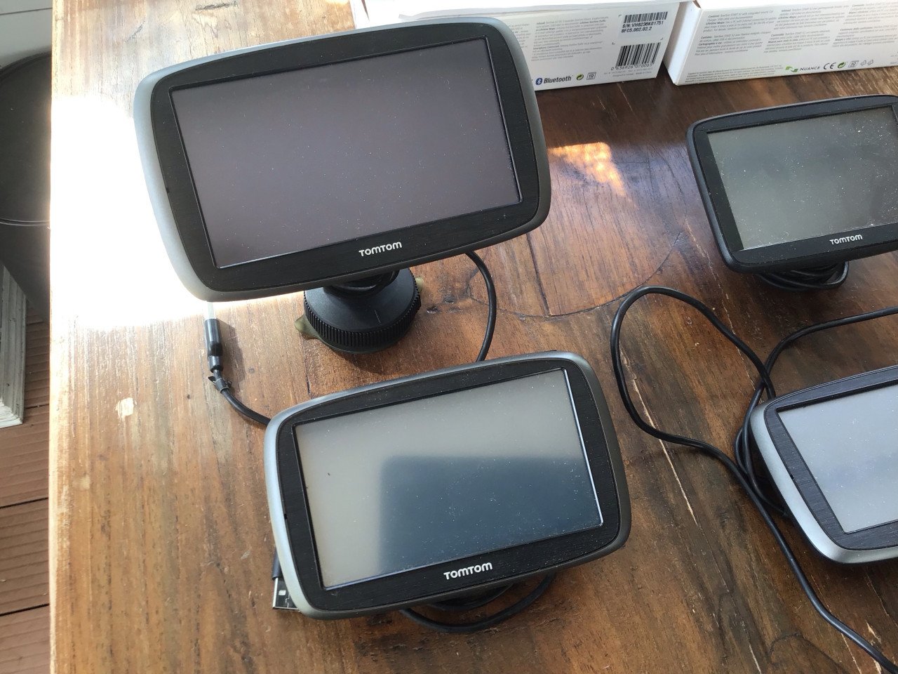Diverse Tomtom navigatie systemen