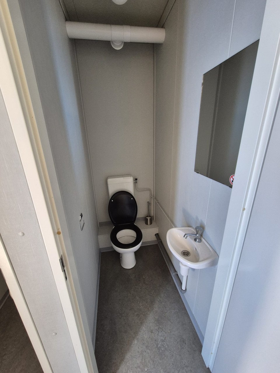6x3m kantoorunit / woonunit / schaftkeet / bouwkeet keuken toiletten