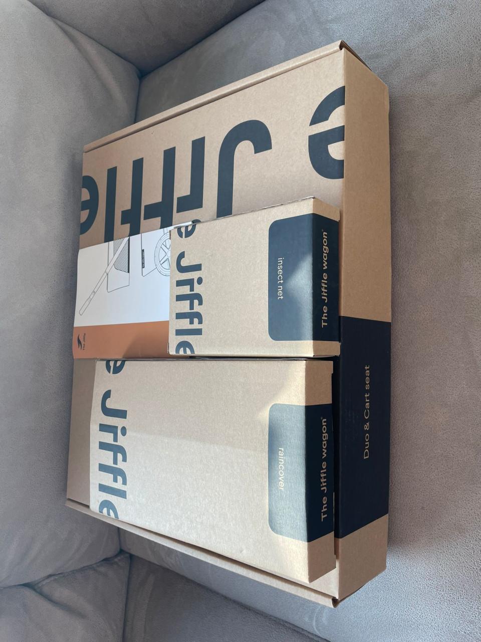 JIFFLE wagon 2 6- in -1 inclusief accessoires (nieuw model)