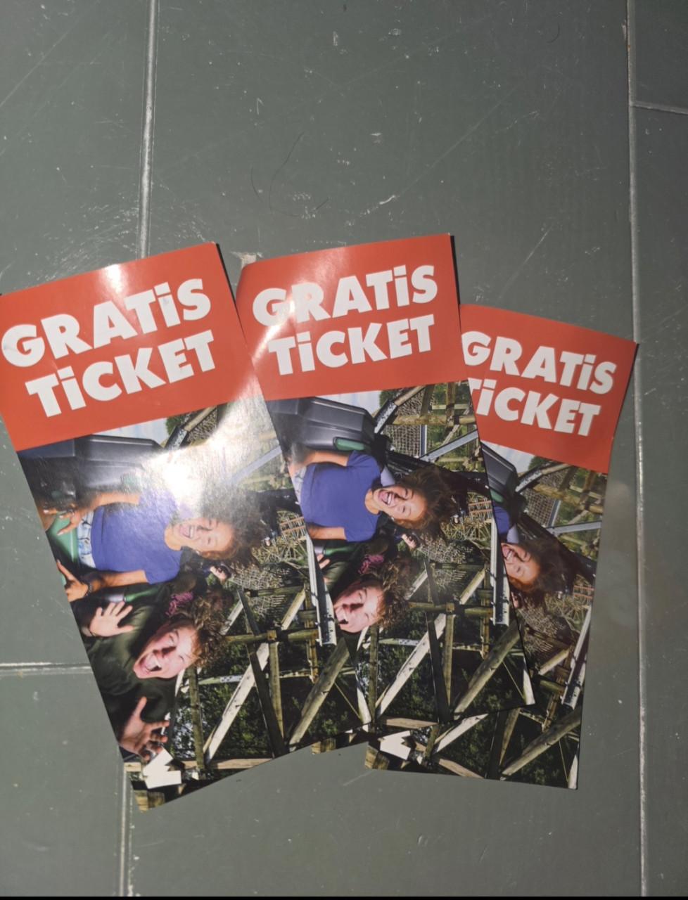 6 kaartjes voor Walibi Nederland