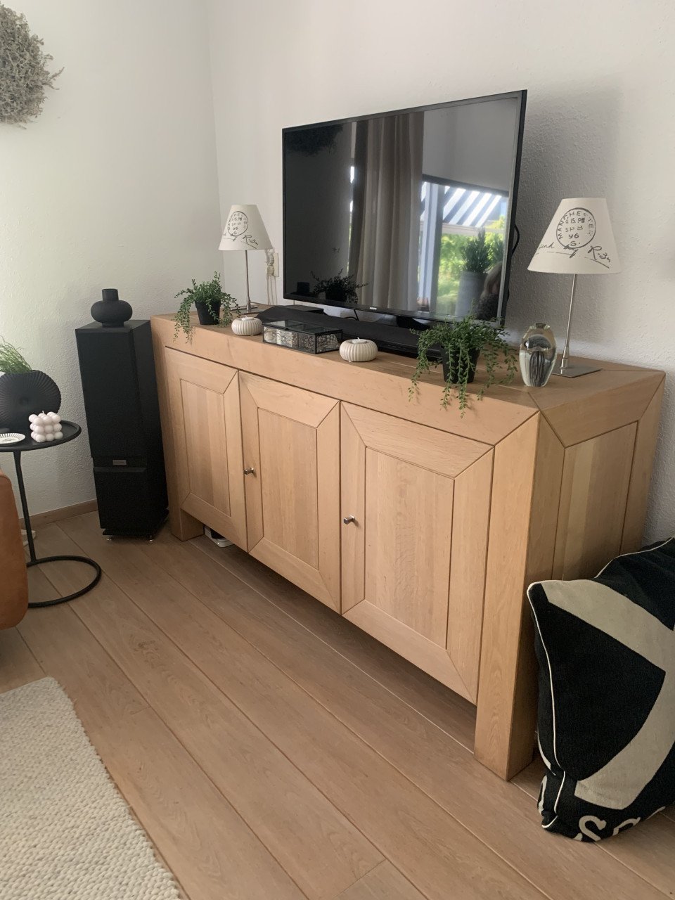 Blank Eiken (Whitewash) dressoir