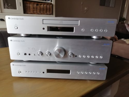 Te Koop: zgan Cambridge audio-set